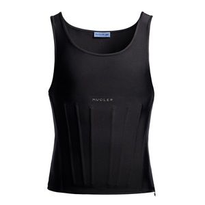 Mugler H&M Corset-Waist Tank top- Size Large- NEW with tags